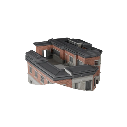 Kit de toit modulaire haute poly pour Archviz