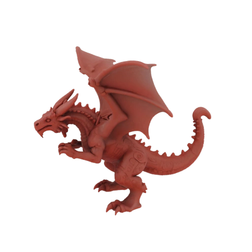 Dunkle Fantasie Drachen Boss Miniatur STL - Beschwörung
