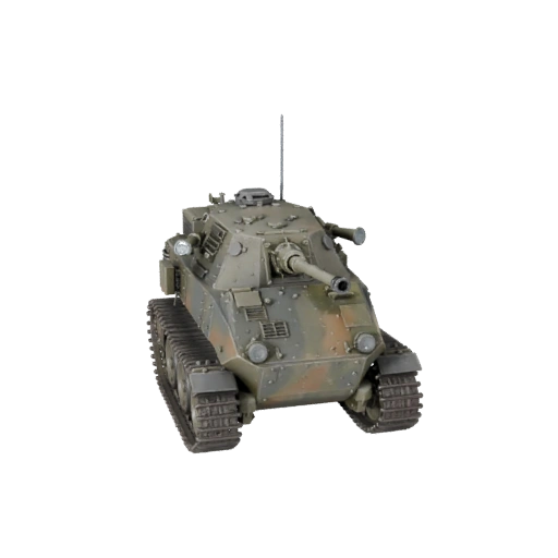 Selbstfahrende Haubitze 3D-Modell für Blender & Spiele -