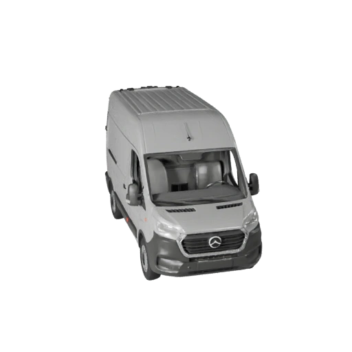 Lieferwagen 3D-Modell für Unreal Engine - Spielbereites Asset
