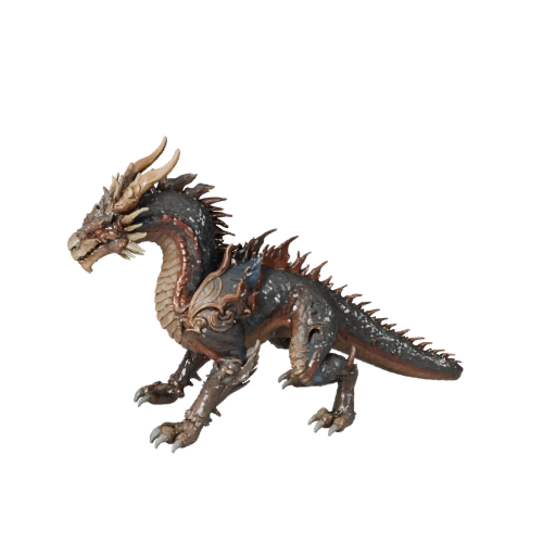 Dragon Céleste Réaliste 3D - Modèle PBR Riggué pour Jeux