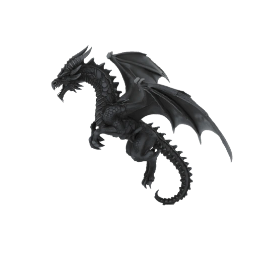 Dragón Fantasía Blighted Miniatura STL