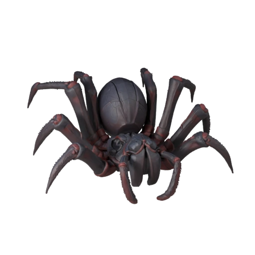 Modello 3D High Poly Vedova Nera - Asset STL per la Stampa