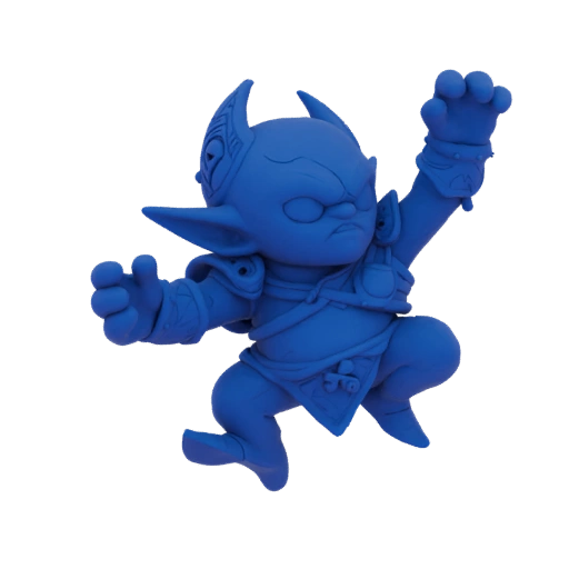 Fantasy Goblin Bogenschützen Miniatur STL - Sprungpose