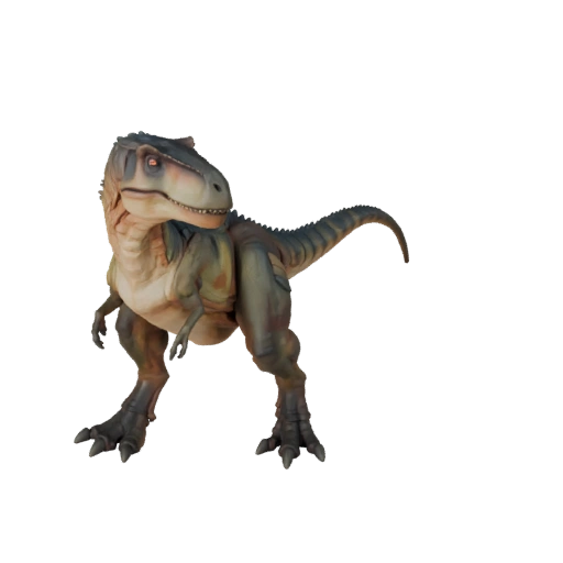 نموذج ديناصور Dilophosaurus ثلاثي الأبعاد لبرنامج بلندر - أصل PBR مع خامات