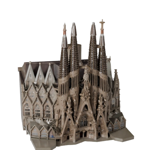Sagrada Familia 3D Modell für Unreal - Echtzeit-Asset