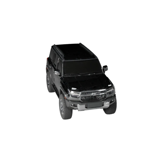 Luxus-SUV 3D-Modell für Unity - Low Poly Game Asset