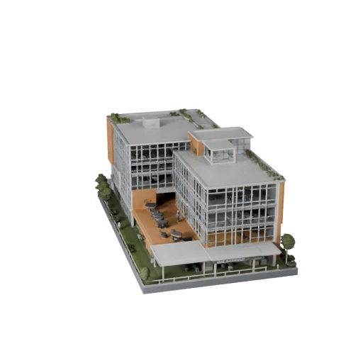Modelo 3D Imprimible de Oficina Hub de Inicio STL - Activo a Escala
