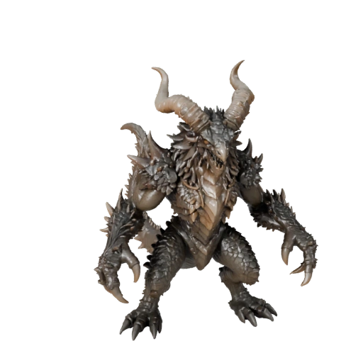 Modelo 3D Kraken para Blender - Recurso PBR con Texturas | Libre de Regalías