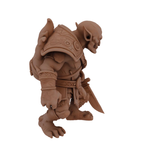 Fantasy Goblin Schamane Miniatur STL