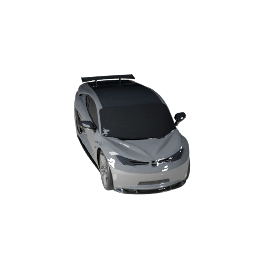 Modèle 3D de Supercar pour Blender - Asset prêt pour le rendu