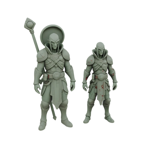 Fantasy Vampir Herr Miniatur STL