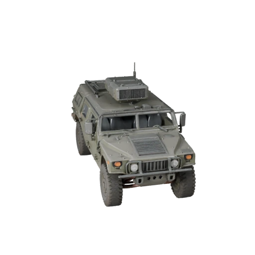 Humvee 3D Modell für Blender & Spiele - Realistisches PBR Asset