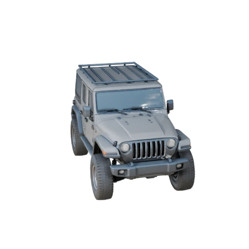 Modèle 3D de SUV style Jeep pour Blender & Jeux - Actif PBR