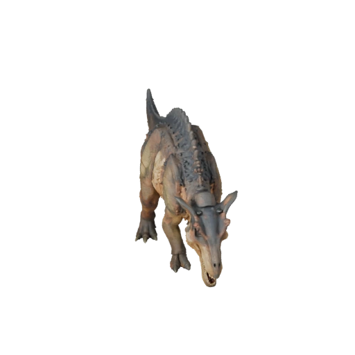 Pachycephalosaurus 3D Modell für Blender - PBR Asset mit Texturen