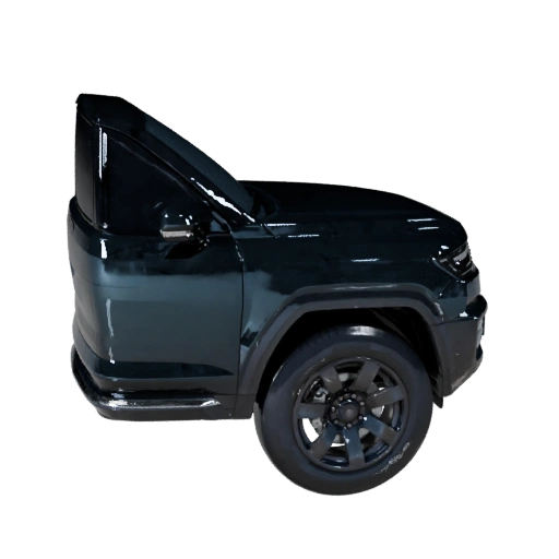 Hohe Poly Luxus-SUV 3D-Modell für Studio-Renderings - PBR