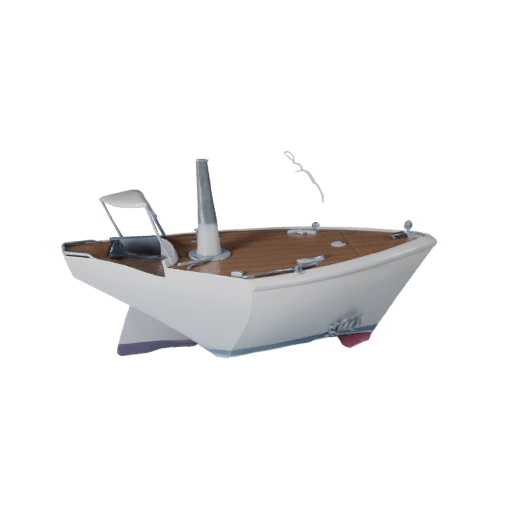 Modèle 3D de kayak pour Blender & Jeux - Actif PBR réaliste