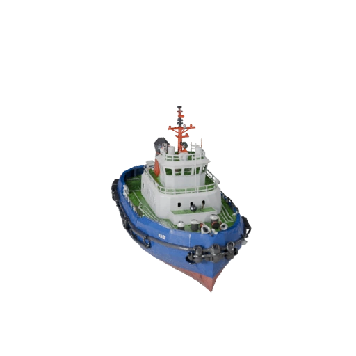 Low Poly Schlepper 3D Modell für Unity & Unreal PBR Asset