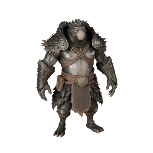 Modello Personaggio Commerciante NPC Arcane Fantasy - Rigging