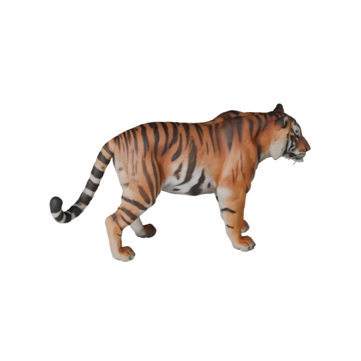 Tigre de Bengala 3D Model para Unity - Asset Pronto para Jogo, FBX | PBR