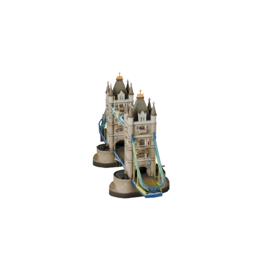 Tower Bridge 3D Modell für Unreal - Echtzeit-Asset für UE-Szenen