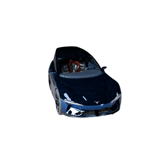 Modelo 3D de Coche Conceptual para Blender - Activo Listo para Renderizar