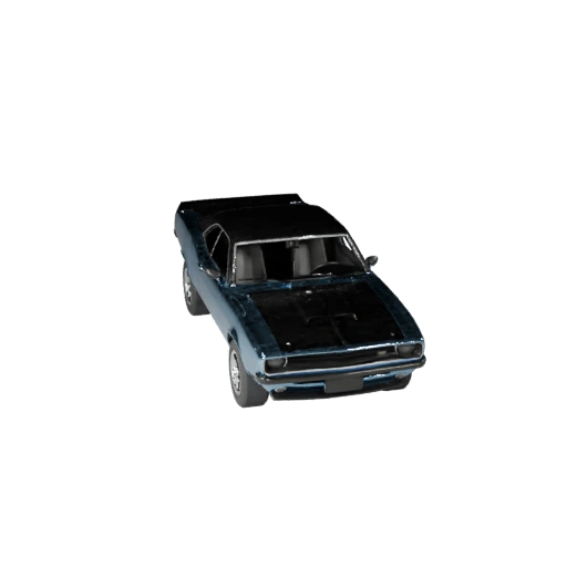Voiture musclée Modèle 3D pour Unity - Asset de jeu low poly
