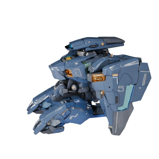 Mech-Läufer 3D-Modell für Unity - Low Poly Game Asset