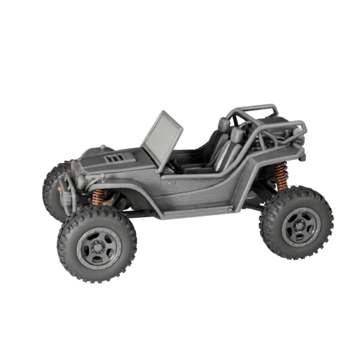 Druckbarer Dune Buggy STL-Modell - Sammlerstück Display (Legacy)