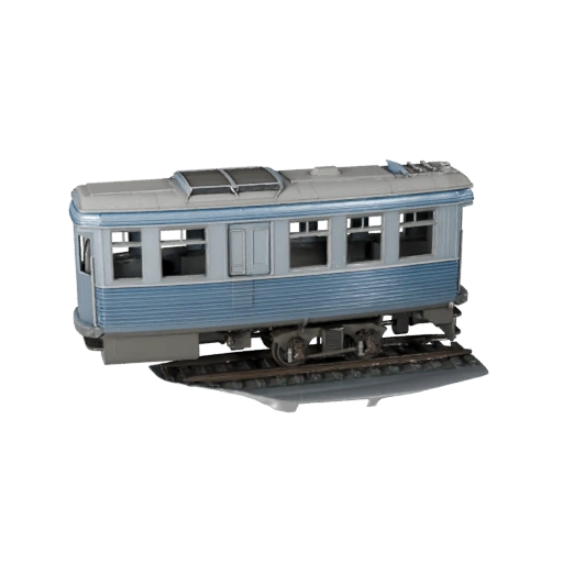 Маглев поезд 3D модель - Готов к игре PBR Транспорт