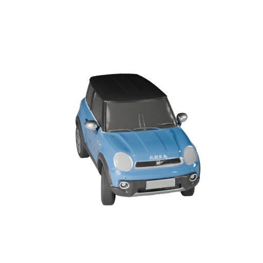 Modelo 3D de SUV Compacto para Blender - Activo Listo para Renderizar (Legacy)