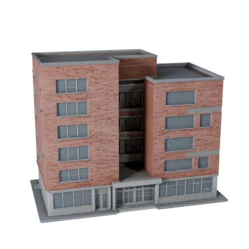 Modelo 3D Eco House - Activo Realista de Archviz para Arquitectura