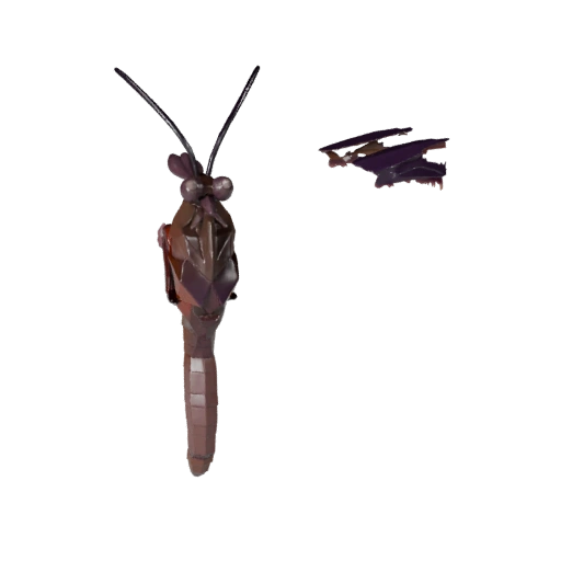 Mariposa Monarca de Alto Poligonaje - Modelo 3D STL para Impresión