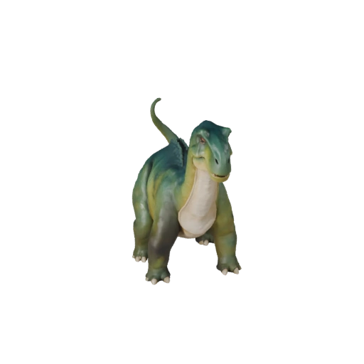 Cartoon Brachiosaurus 3D Modell - Stilisierte Ressource für Animation