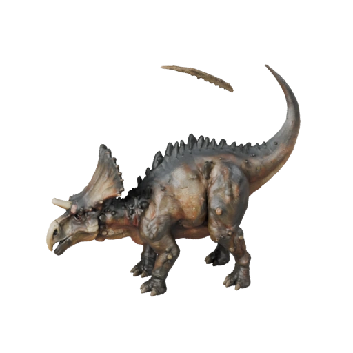 Modelo 3D de Parasaurolophus para Unity - Asset Listo para Juego, FBX