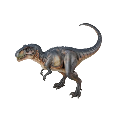نموذج Dilophosaurus ثلاثي الأبعاد لوحدة Unity - أصل جاهز للعبة، FBX | PBR