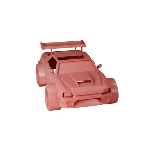 Modello STL Auto da Drift Stampabile - Esposizione e Collezionismo (Legacy)