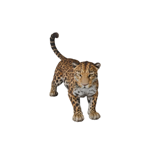 Modelo 3D de Leopardo Realista - Asset PBR Rigged para Jogos | PBR