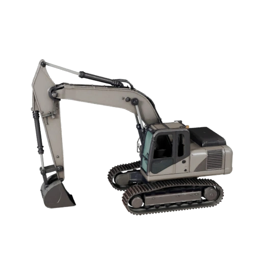 Modèle 3D d'excavatrice pour Blender - Actif prêt à rendre