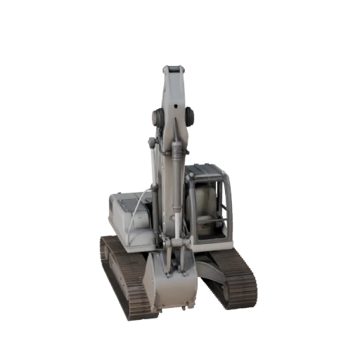 Miniexcavadora 3D Model para Unreal Engine - Listo para Juegos