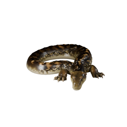 Modèle 3D Boa Constrictor pour Unity - Asset prêt pour le jeu, FBX