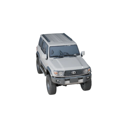 Modèle 3D de VUS inspiré de Toyota - Transport PBR prêt pour le jeu