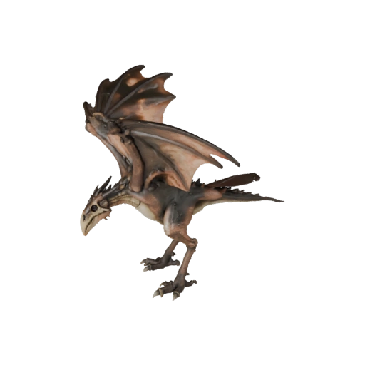 Modèle 3D de Ptérodactyle pour Unity - Asset prêt pour le jeu, FBX | PBR
