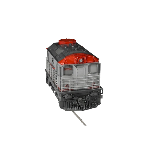 Druckbare Diesellokomotive STL 3D-Modell - Display