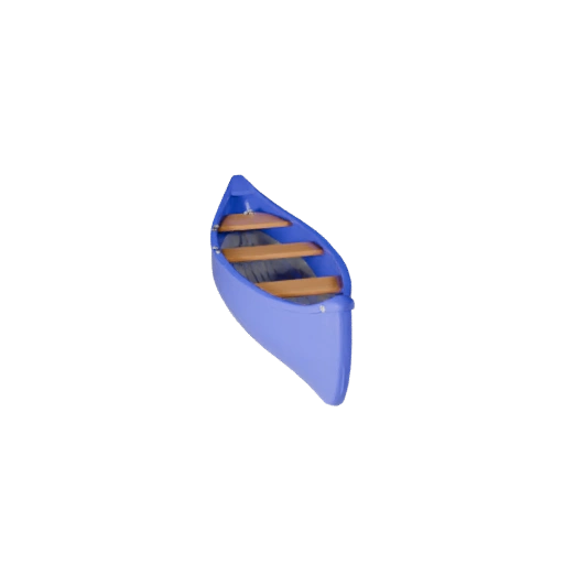 Canoa 3D Model para Unreal Engine - Activo Listo para Juegos