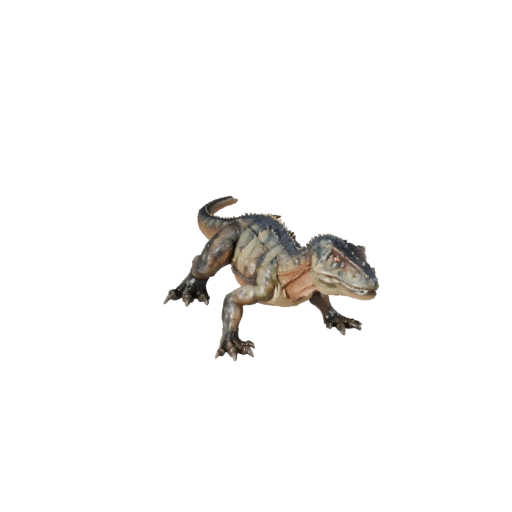 Modèle 3D de Dragon de Komodo pour Blender - Asset PBR avec Textures