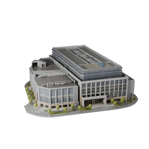Modello 3D Expo Center per Unreal - Asset Realtime per Scene UE