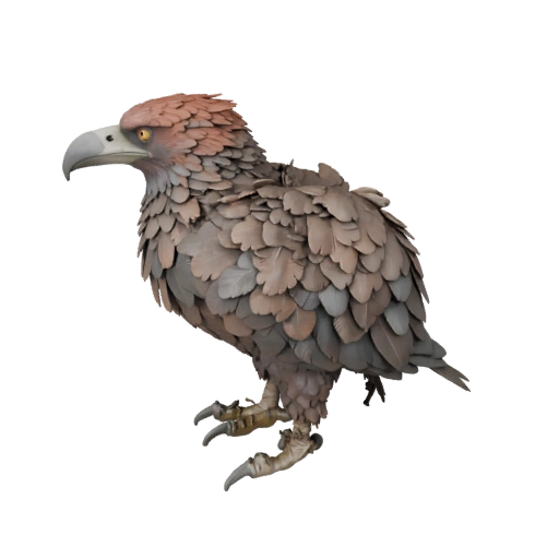 Modelo 3D de Buitre para Unity - Asset Listo para Juego, FBX | Libre de Regalías