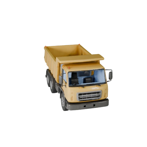 Muldenkipper 3D-Modell für Blender - Renderbereites Asset (Legacy)