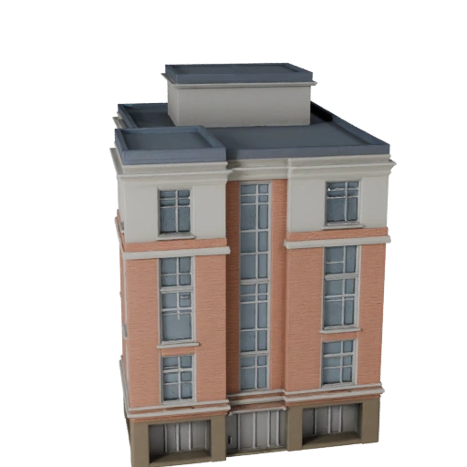 Low Poly Strandhaus 3D Modell für Echtzeitspiele und VR